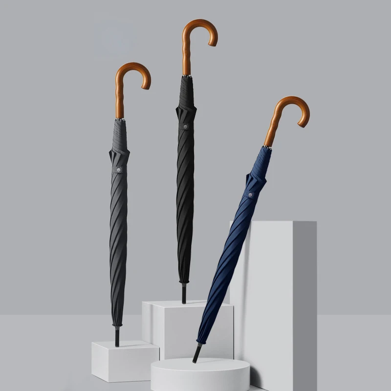 Wholesale custom automatic golf umbrella large size windproof promotional market cheap price rain umbrella with logo printing