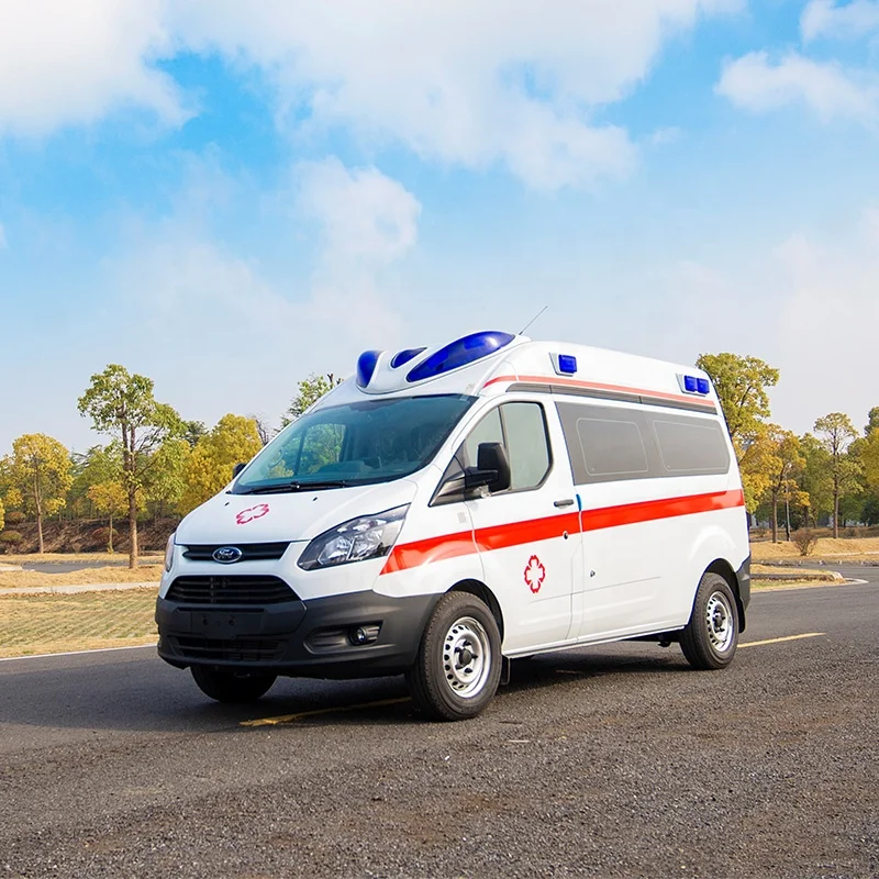 Factory Price 4x2 Emergency Ambulance Vehicle Van Ambulance with Basic Life Support for Hospital Patient Transport