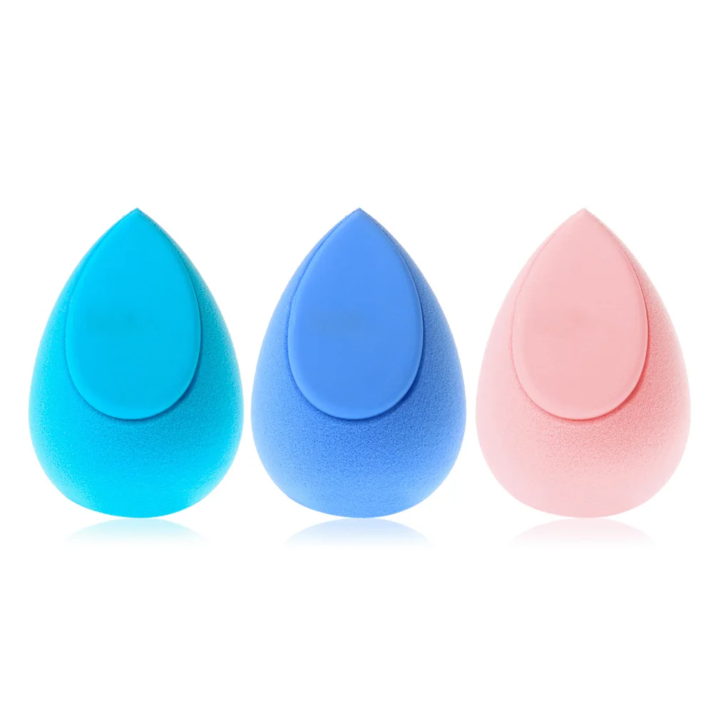 Custom Design Original Silicone Makeup Sponge Cosmetic Dual-Use Makeup Sponge Blender With Silicone Skin