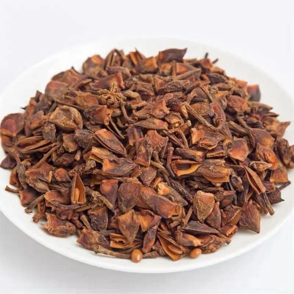 China largest spices market supplier sell top quality product Star Anise Petal  Reddish Brown Star Anise broken with low price