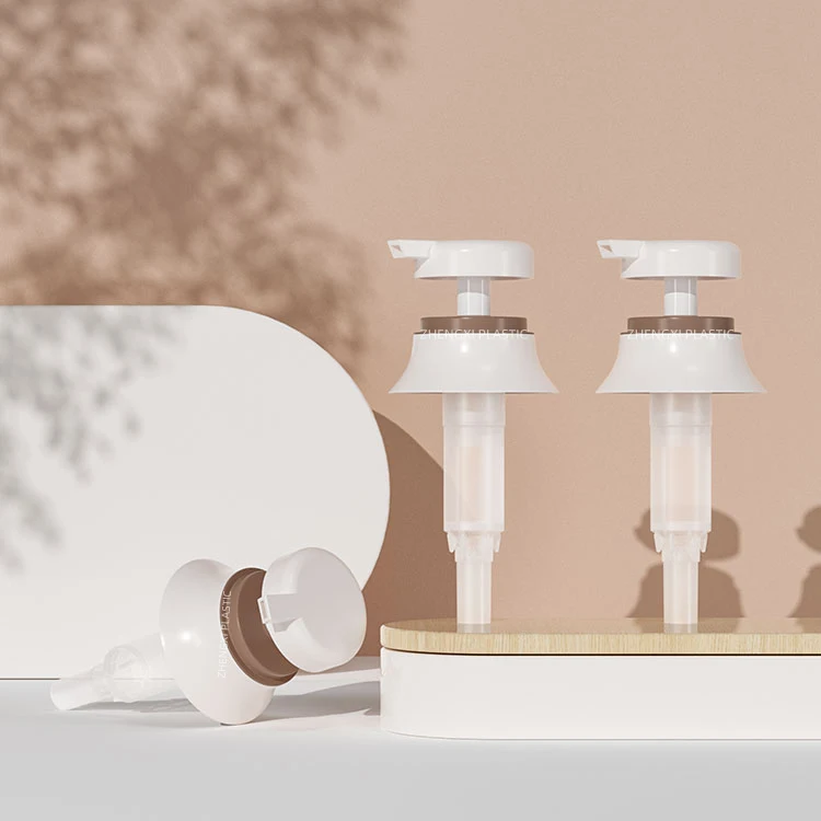 Custom  Colours  Body Milk Lotion Pump HDPE Plastic Cosmetic Soft Touch Feeling Shampoo Squeeze Bottle With Lotion Pump