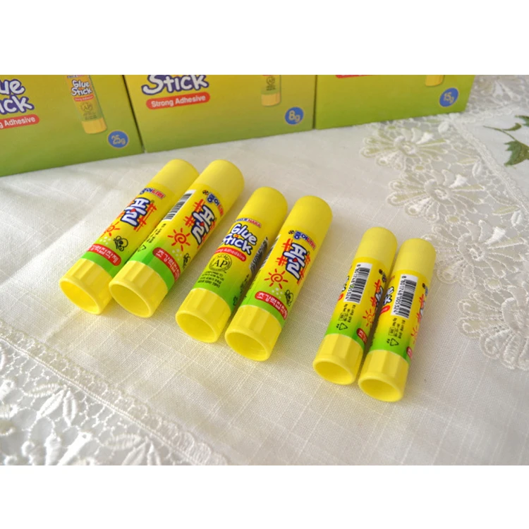 New Arrival Viscosity Super Solid Adhesion Handicraft Paper Sticks Pva And Pvp White High Quality Big Glue Stick