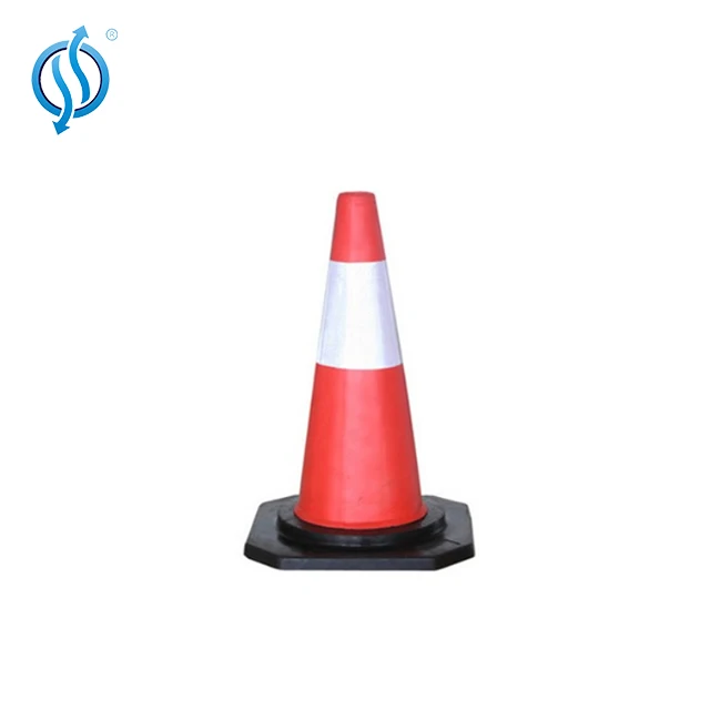 High Reflective No Parking Traffic Rubber Cone RX-LZ-5P-18