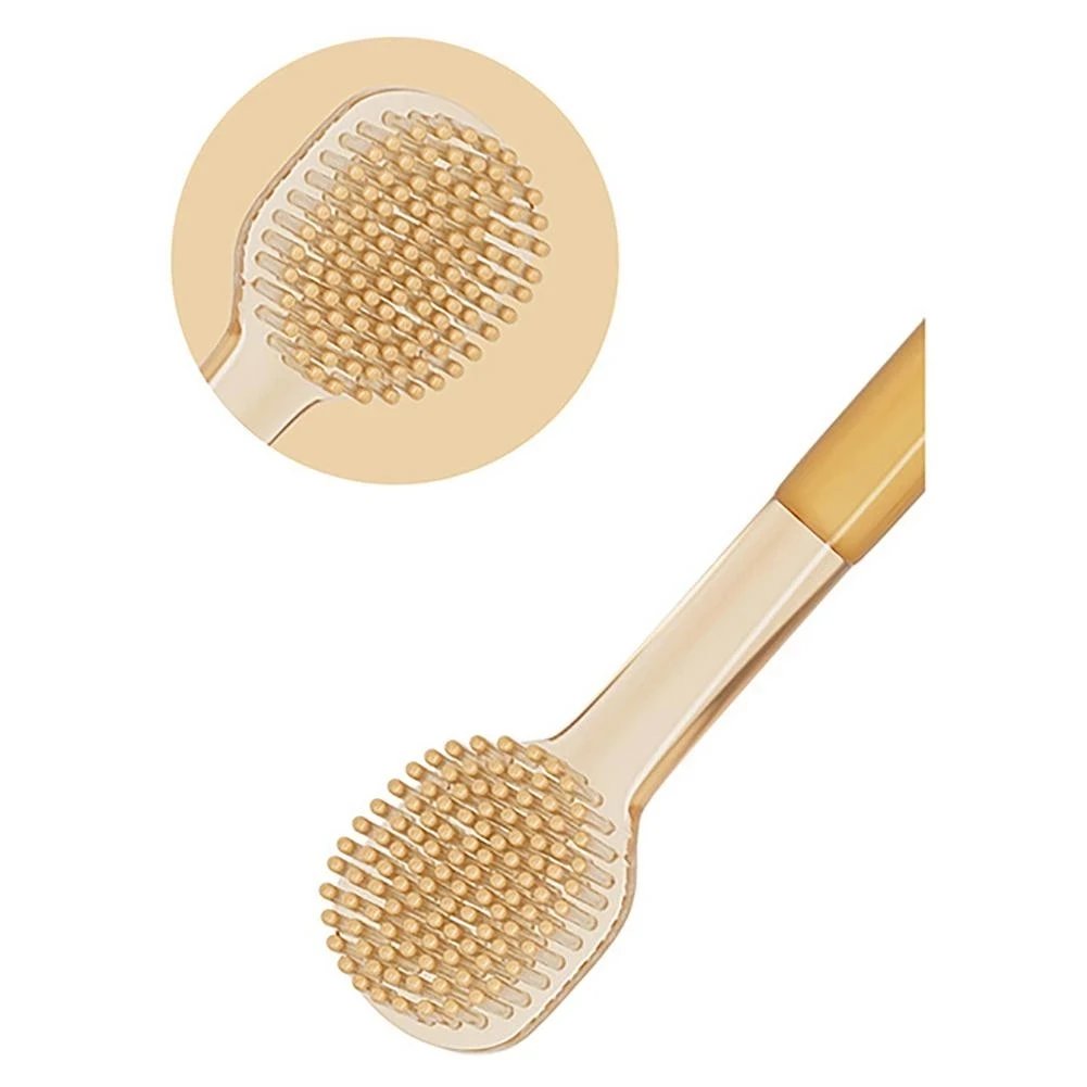 Silicone toothbrush 1 set of newborn tooth care baby brush 360 degree cleaning tooth care baby brush tongue set