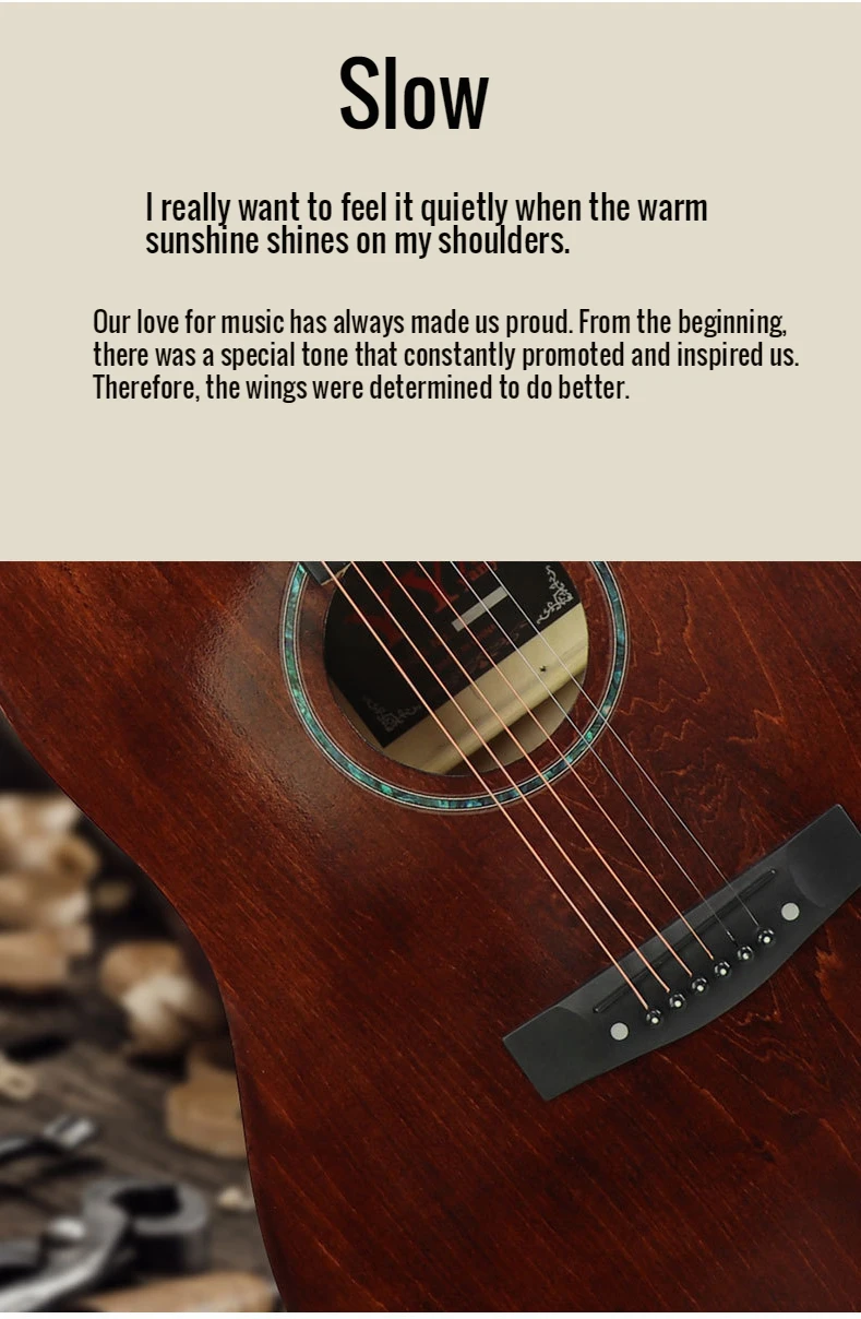 Mahogany Acoustic Guitar