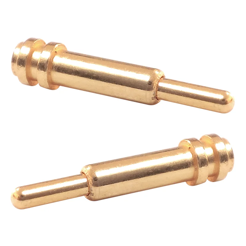 Customize Length 5V2A 12V 2A Single Pin In-Mold Injection Gold Plated Waterproof Pogo Pin Connector