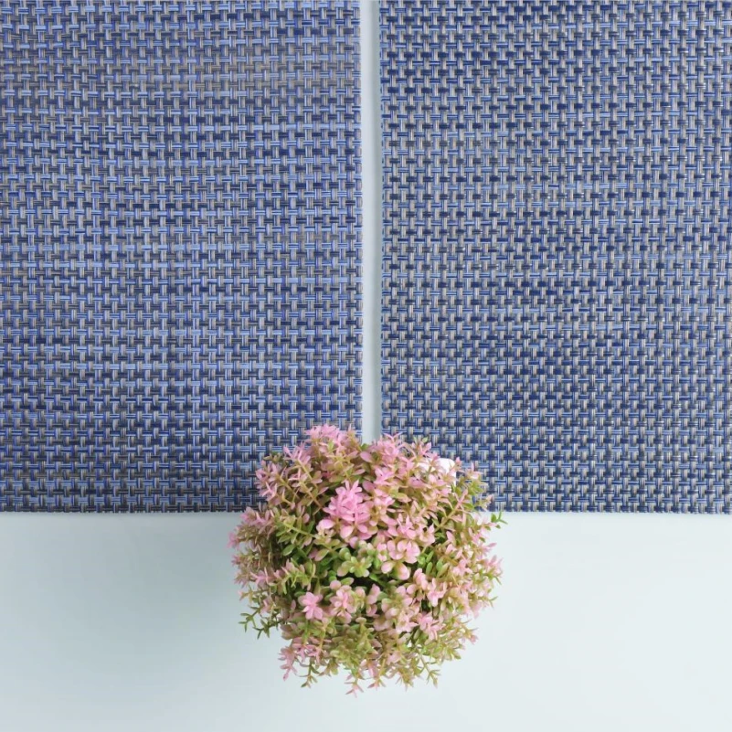 glossy table mat Hot sale any color PVC fabric place mat kitchen & tabletop plate