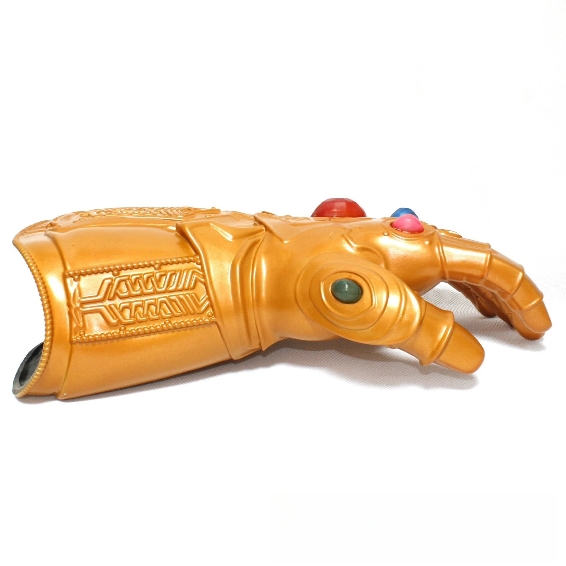 1pc Infinity Gauntlet LED Light Thanos Gloves Halloween Cosplay Superhero Weapon Prop Adult Costume Party Avengers Festival Gift