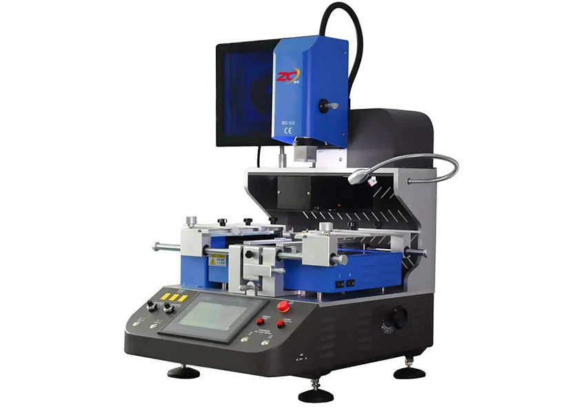Wds-650 Hot Air Automatic Bga Rework Station Smd Soldering Rework Station Led BGA Rework Station 55 Provided PLC 2 Years