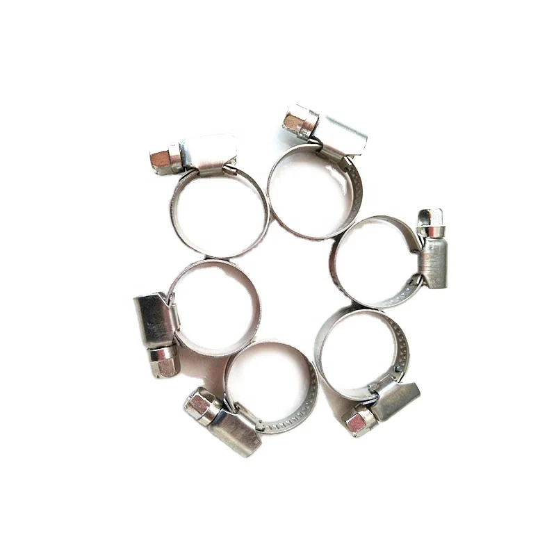 High Quality many sizes many types stainless steelhose clamps