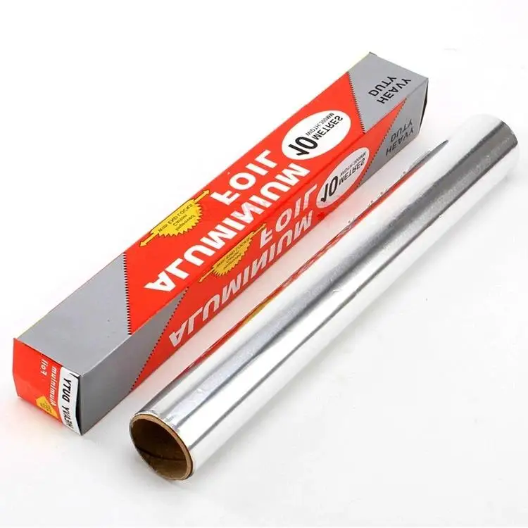 Prime Quality 8011 O 5M 10 M 20 M 50 M 60 Meters Baking Pastry Aluminum Foil Paper Roll