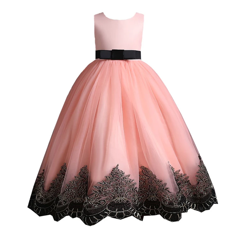Beautiful Children Clothes Girl Birthday Dress Party Wear Dresses For Teenage Girls