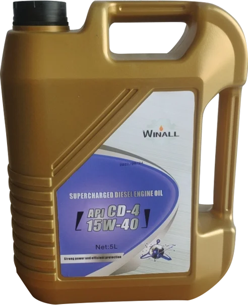 China Factory Direct Sale 5L CD-4 15W-40 Supercharged Diesel Engine Oil