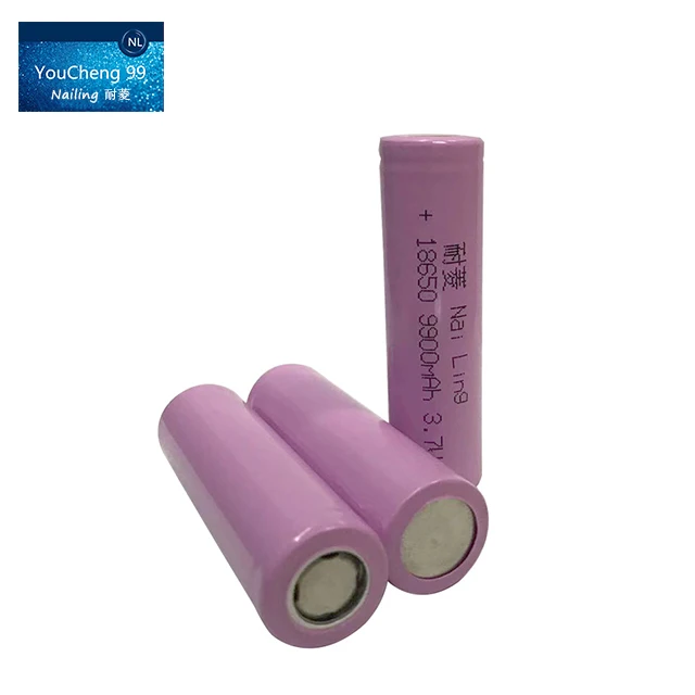 Nailling 18650 lithium battery 3.7V 9900 mAh rechargeable battery