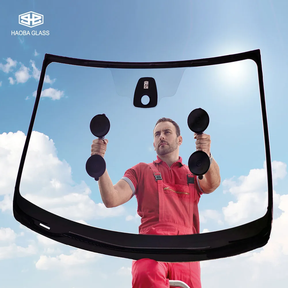 Производство автозапчастей-переднее ламинированное, зеленое тонированное ветровое стекло для Jeep Wrangler TJ 1997-2006 - Hollander