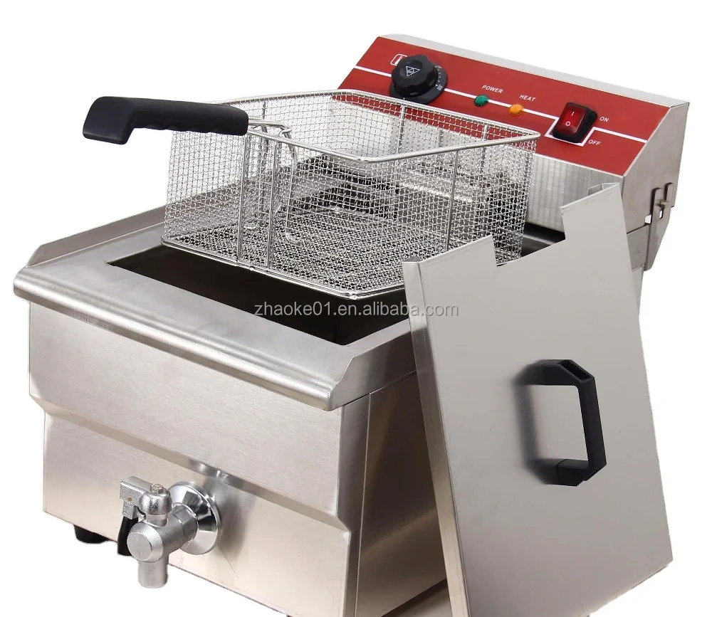 Commercial fish potato plantain chips fats fryer frying machine electric turkey industrial deep fryer