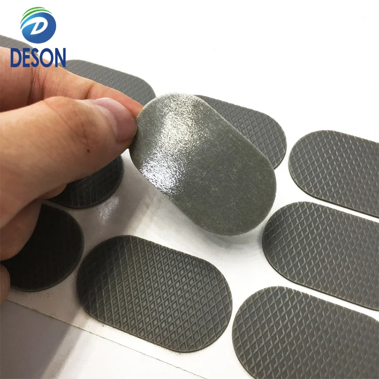 Deson furniture chair feet protector accessories newsun silicon frictional linings eva foam adhesive pads rubber