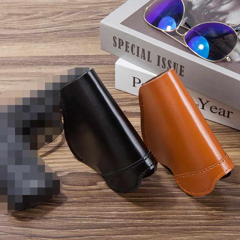 KIANG Tactical Gun Holster Leather Gun Carry Case Concealed Belt Holsters Carrier