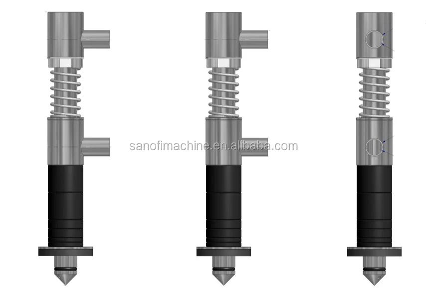 water filling machine spare parts/liquid filling nozzle valve bottle