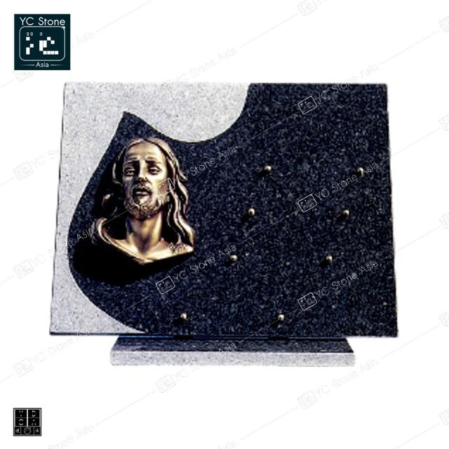 Дизайн под заказ, Вьетнам, Польский стиль, черные гранитные таблички, надгробные и похоронные таблички