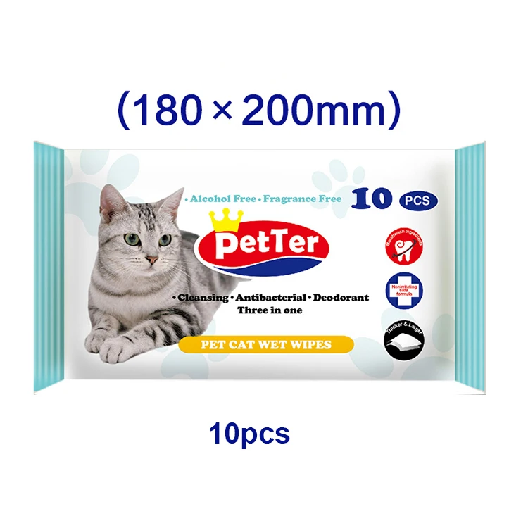 Best selling product high quality Cleaning Grooming PET Wet Wipes Dog Cat Wet Wipes