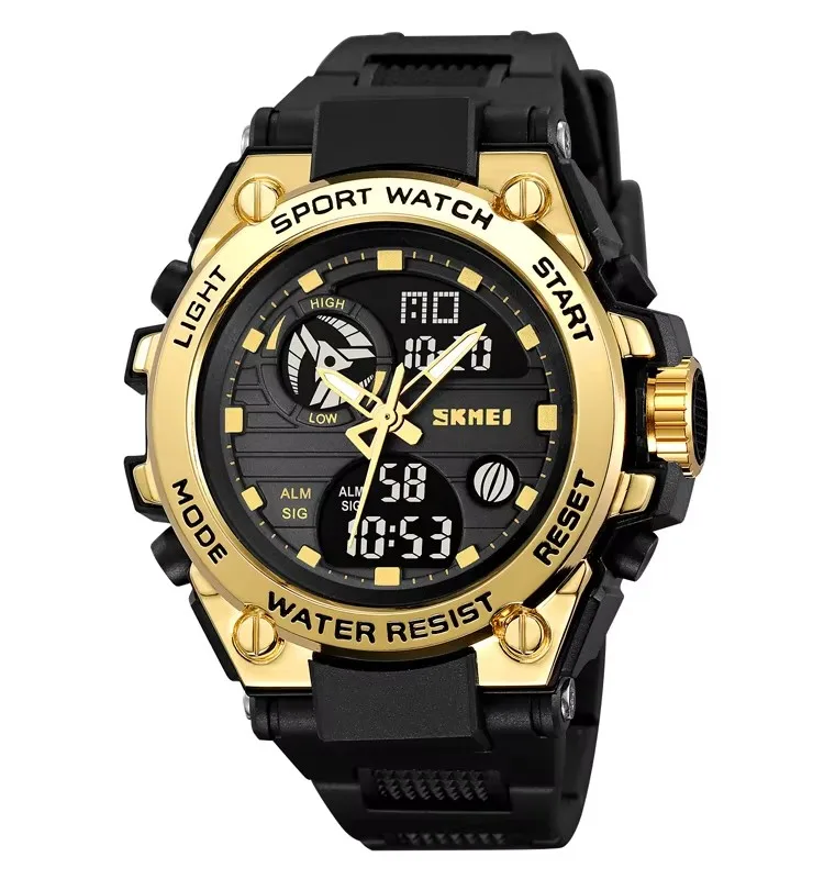 2024 SKMEI new arrivals model 2360 stainless steel back high quality sports digital watches price made in china watches for boy