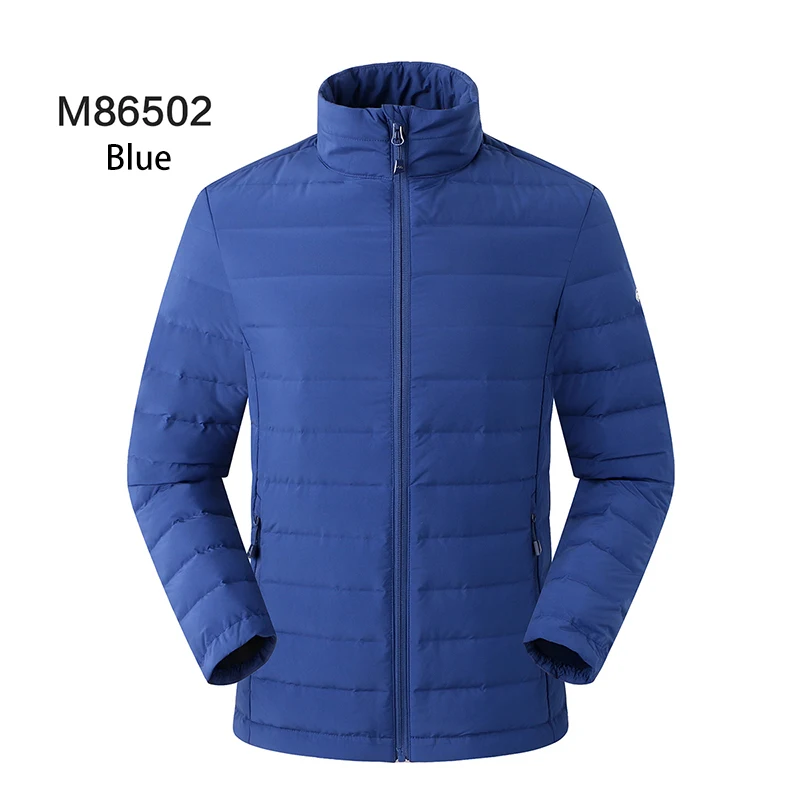 
Winter Zipper Style Fashion Wholesale Quality Light Duck Down Hiking Ski Down Jacket 