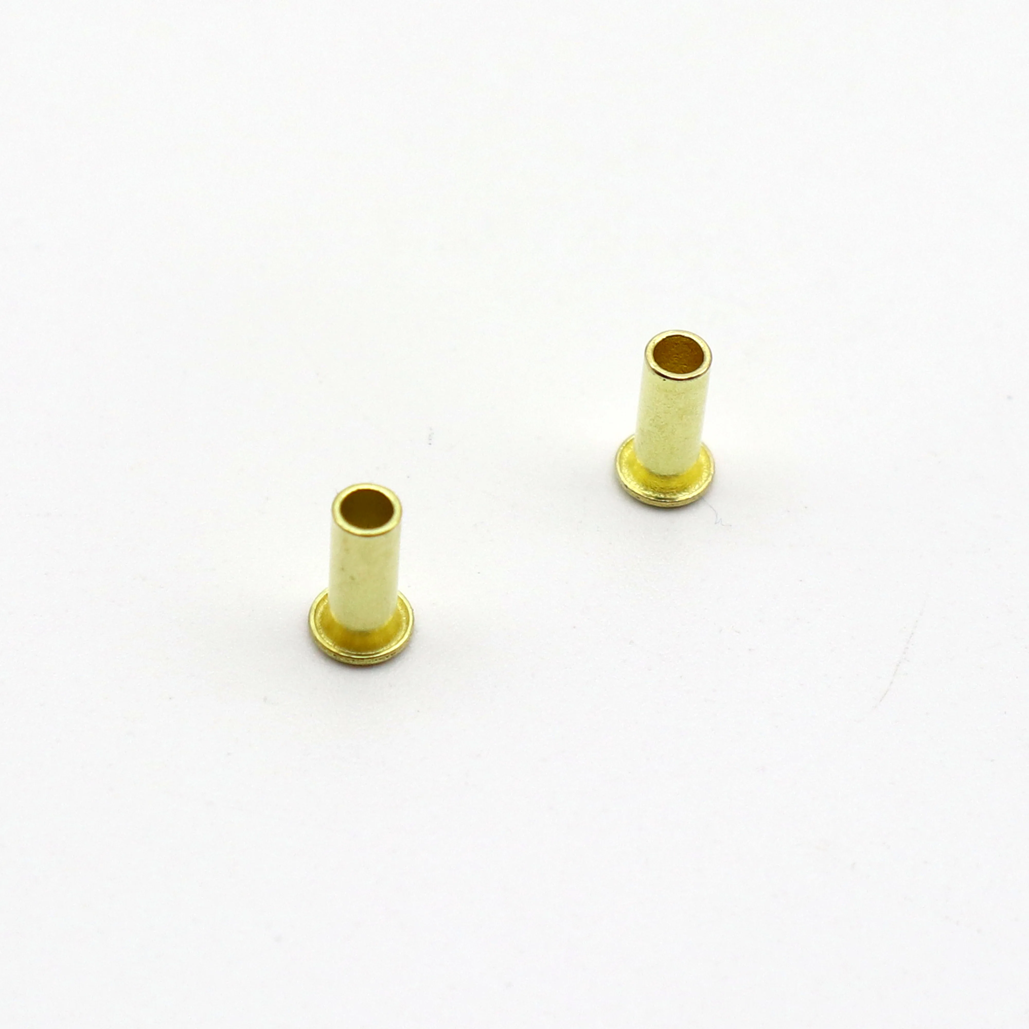 Brass Eyelets Tubular Hollow Rivets with High Quality 2.5*6.5