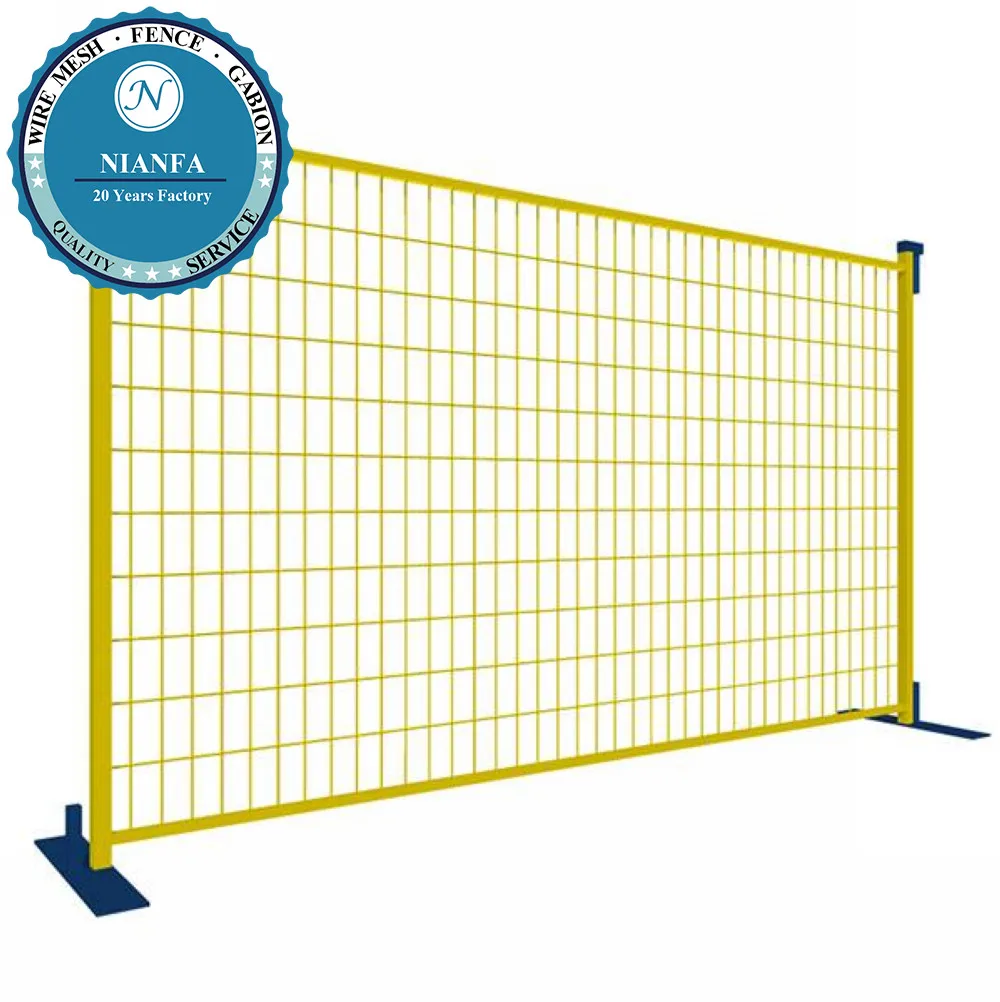 Construction Safety Guard Removable Galvanized Canada Temporary Fence(Guangzhou Factory)