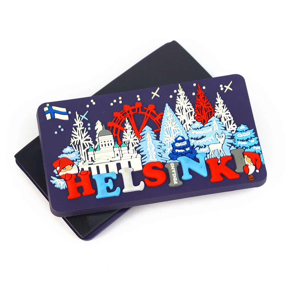 Wholesale custom souvenir tourist pvc magnet rubber fridge magnet, 3d custom soft pvc magnet