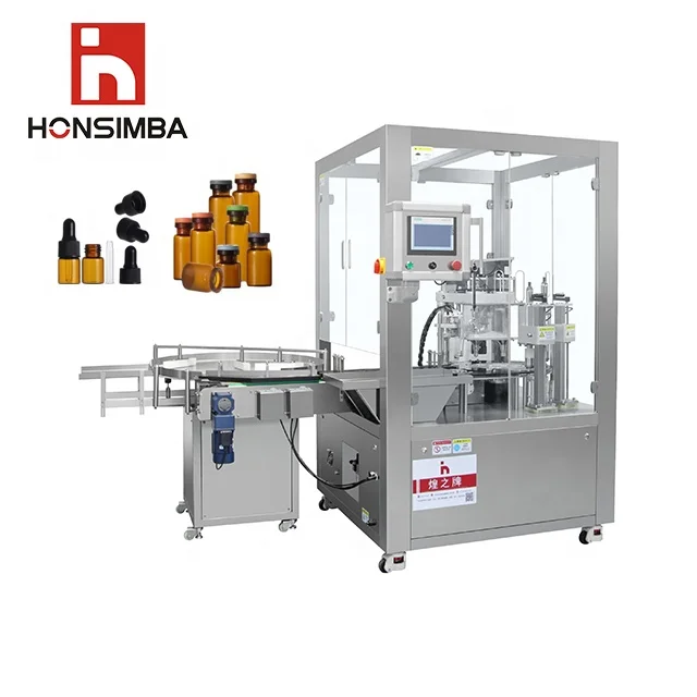 Production Packing Line Chubby Gorilla bottles liquid Small liquid bottle filling capping machinery