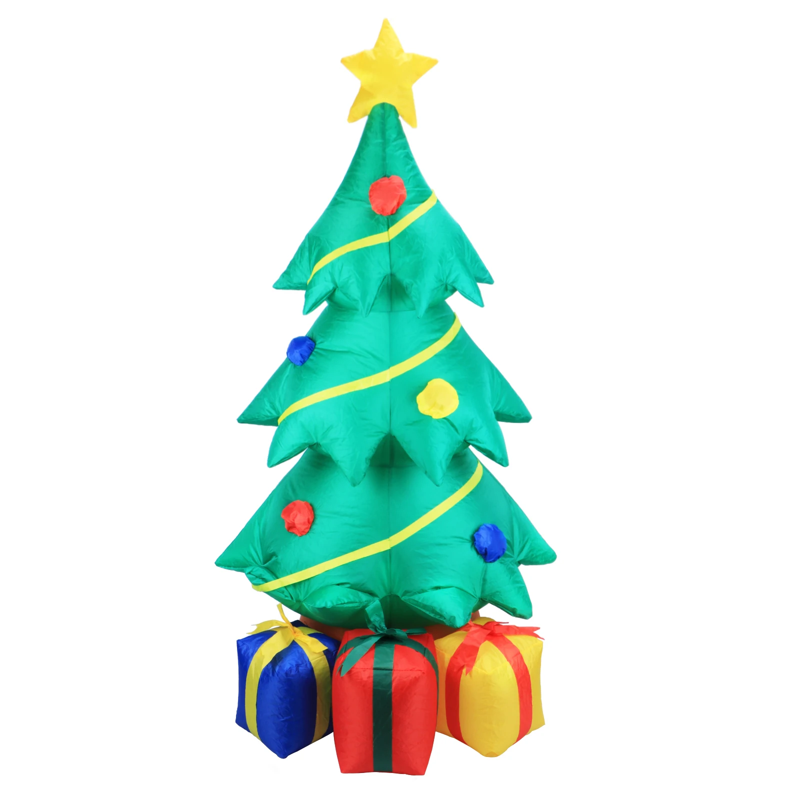 China Christmas big decoration supplies wholesale christmas decoration home inflatable christmas tree