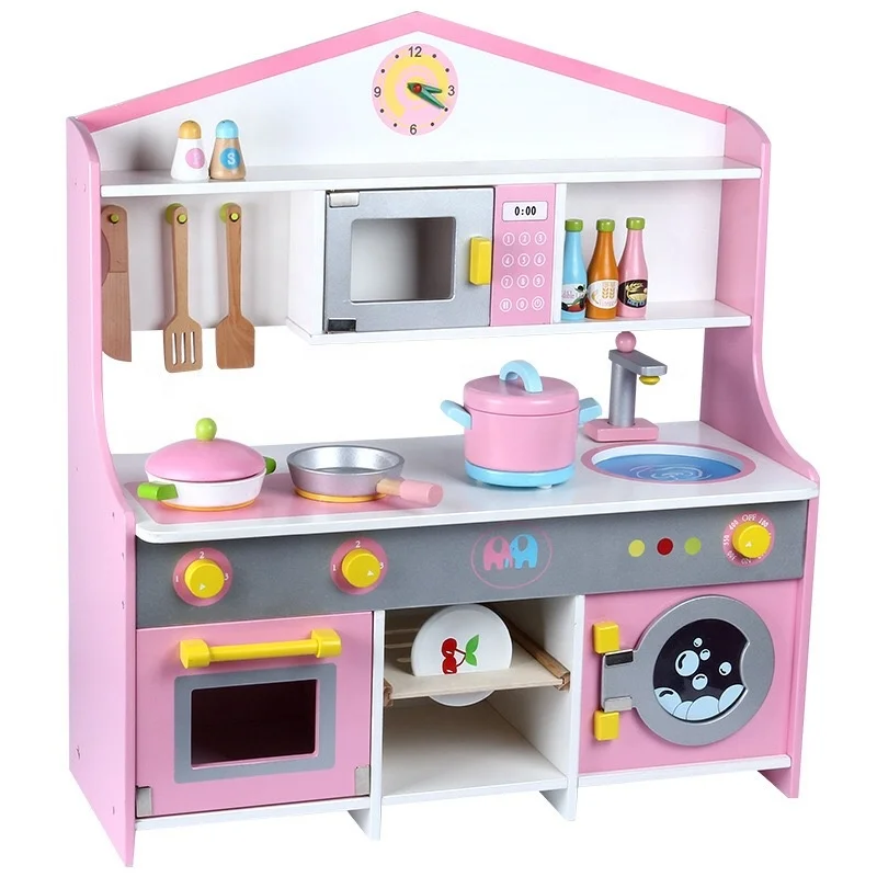 Детская белая деревянная обучающая игрушка talented chef montessori кухонная утварь