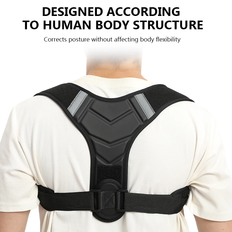 Adjustable Upper Posture Correction Hunchback Body Corrector De Postura Back Straightener Posture Corrector Belt