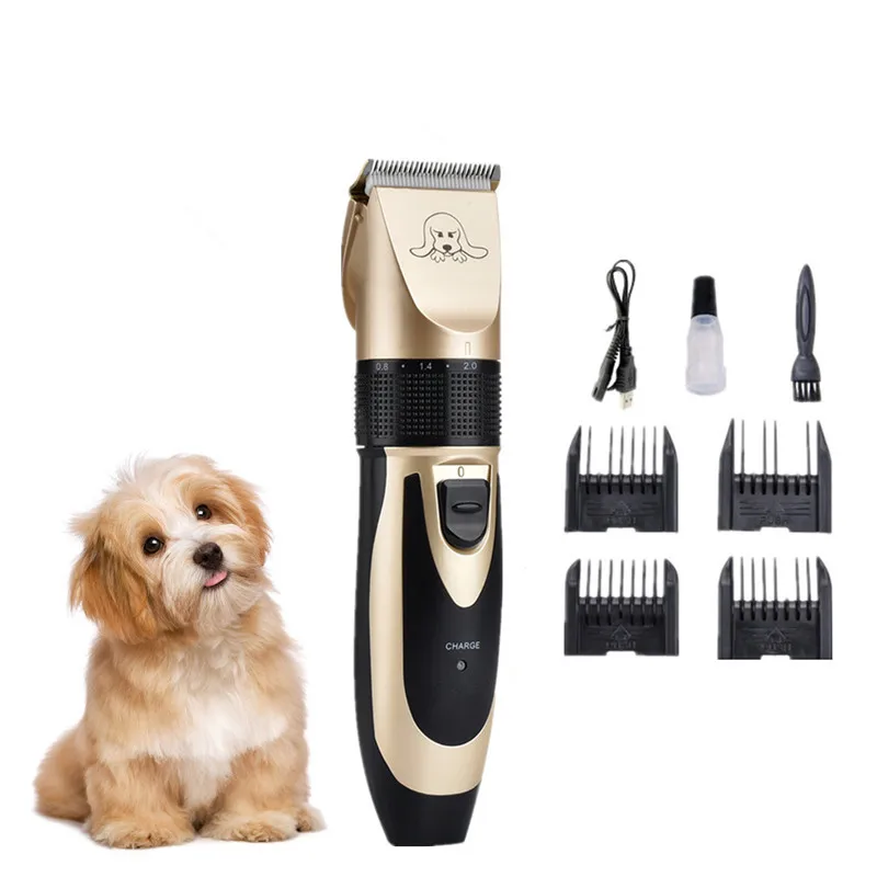 
Rechargeable pet dog hair trimmer animal grooming clippers cat cutter machine shaver electric scissor remover haircut machine 