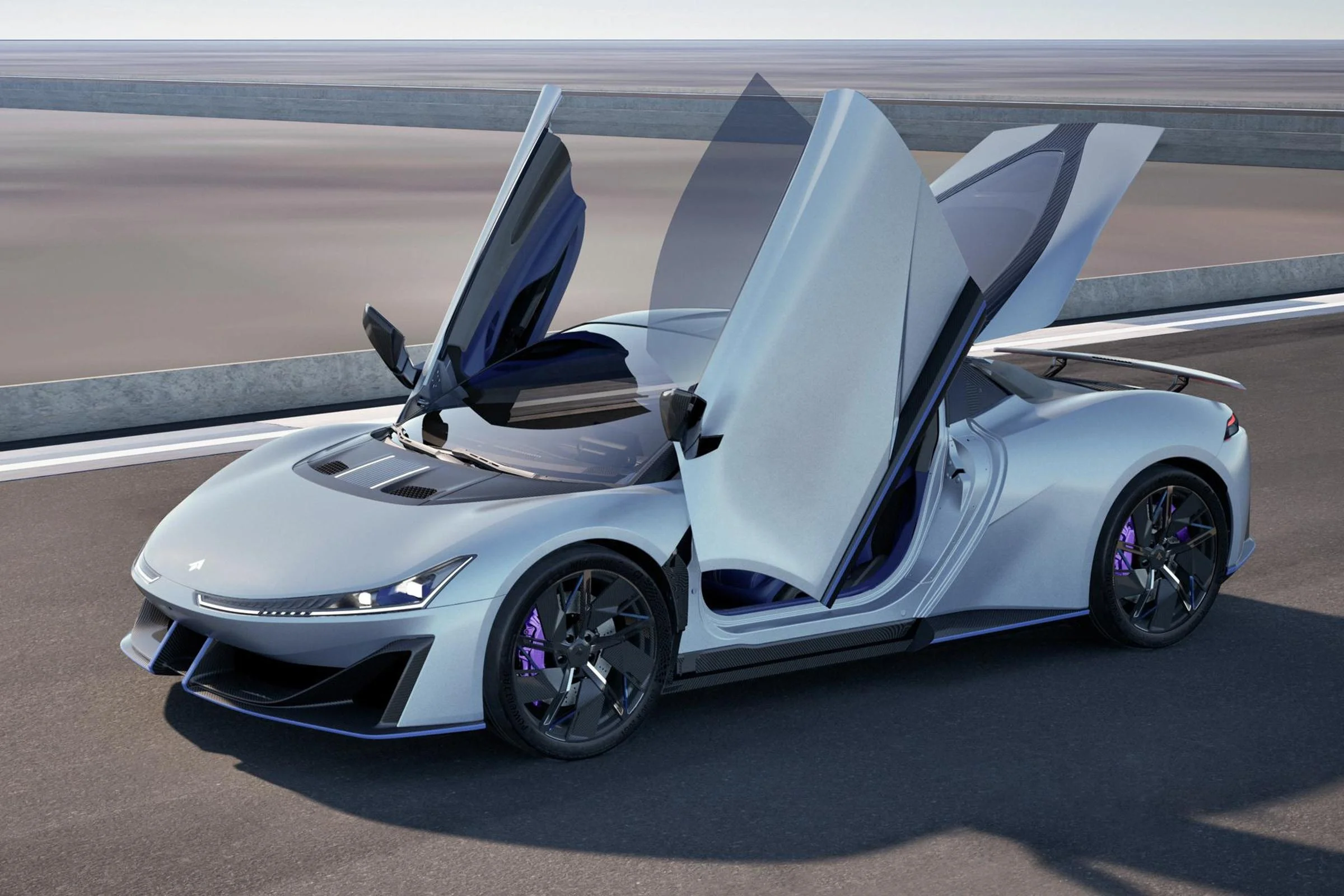 Дешевый китайский Кабриолет AION HYPER SSR 2023 2-дверный высокоскоростной роскошный электрический спортивный автомобиль для взрослых