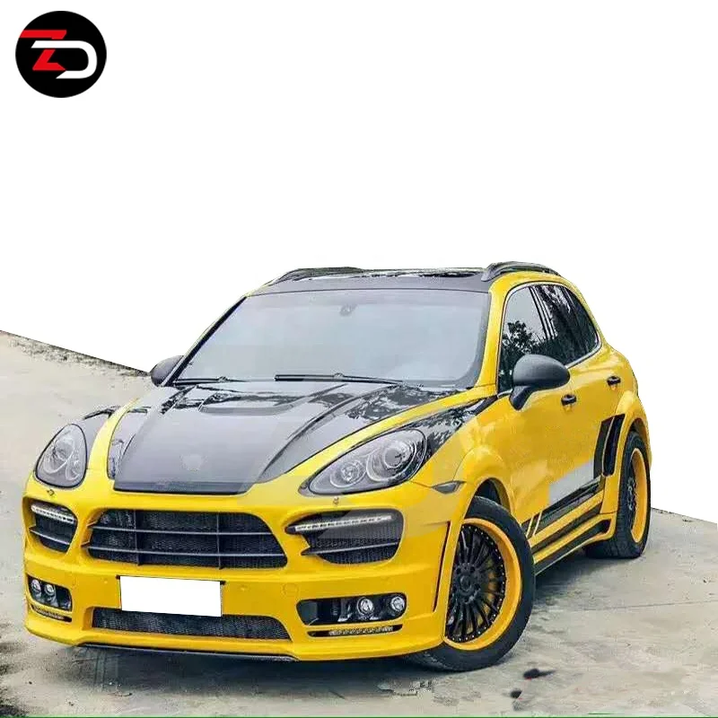Набор широкоугольников Hama для Cayenne S Turbo 958 2011-2013 с крыльями и