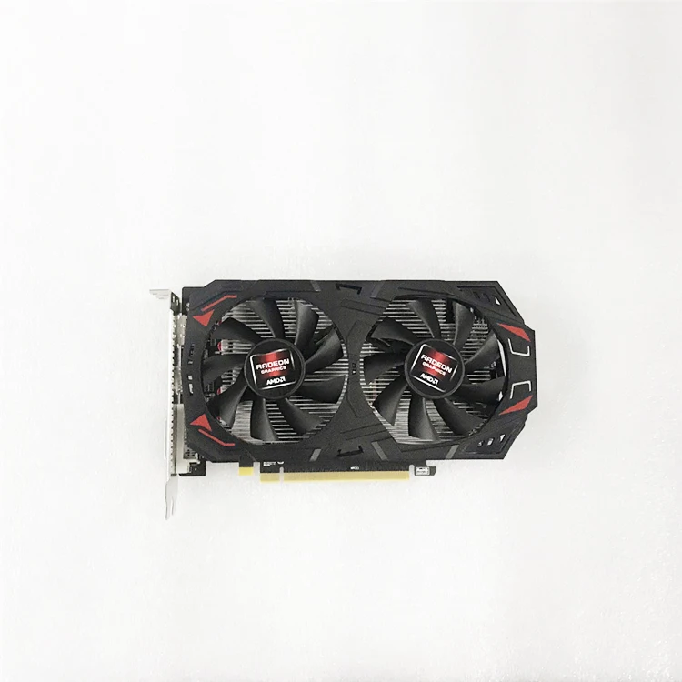 RX 580 8GB Graphics Cards AMD Radeon RX580 8GB 2304SP Video Screen Cards GPU Desktop Computer Game Map Videocard