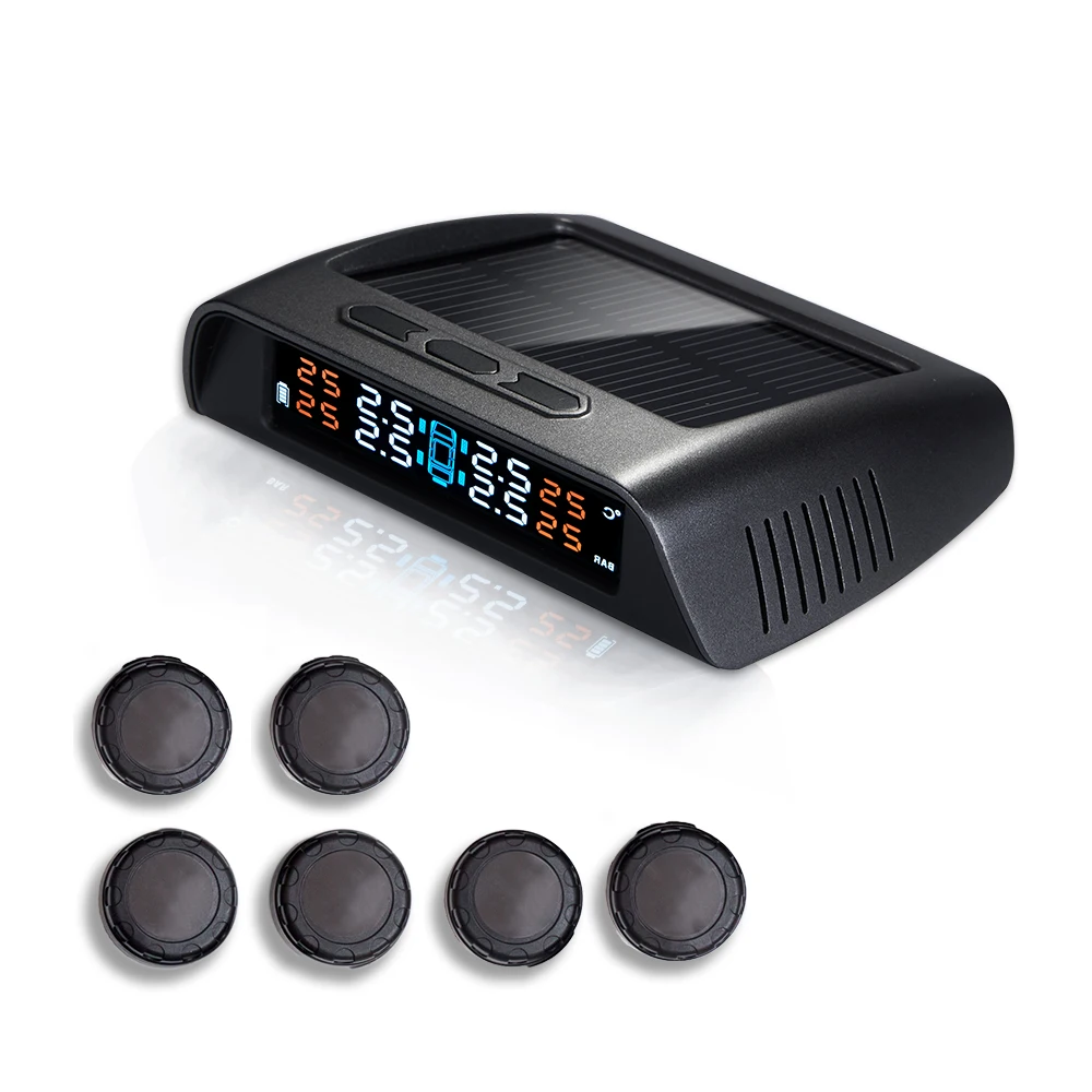  TPMS для легкого грузовика с 6 внешними беспроводными датчиками давления в