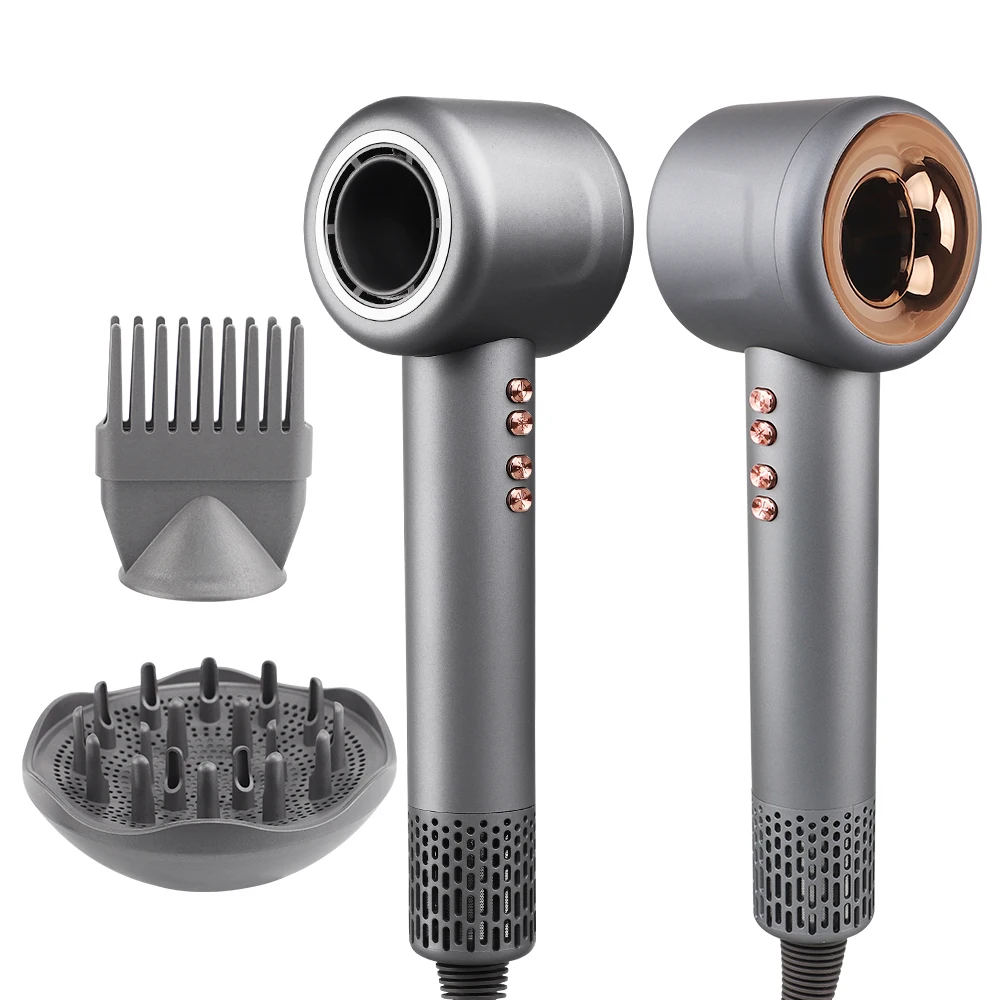 110000RPM Ionic Hair Dryer cepillo secador Professional Salon High Speed Hair Dryer Blow Dryer Brush Set With Diffuser