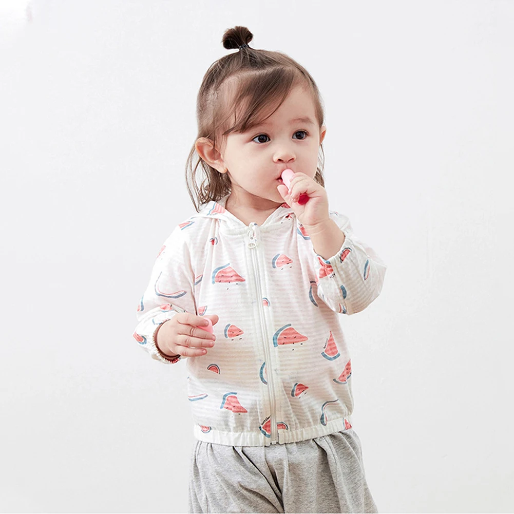 
Summer children sun protection clothes for boys and girls outdoor coats for baby beach sun protection clothes 