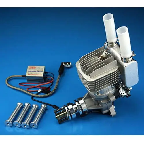 Новый бензиновый двигатель DLE55RA 55CC для модели самолета
