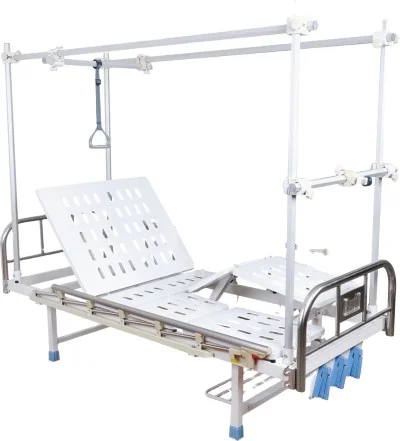SLS-D30-1 Medical Orthopedic bed series Manual Orthopedic medical bed with Aluminum Traction Frame for Hospital medical Bed