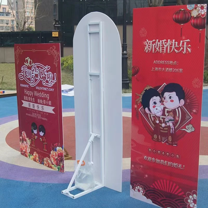 Inexpensive Multi-Purpose Display Racks Wedding Flowers Snow Boards Background Support 10 Organizer