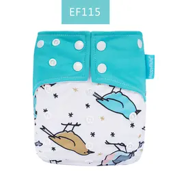 Hot selling High Quality Washable Eco-Friendly Diaper Adjustable Printed Nappy Reusable Cloth Diapers