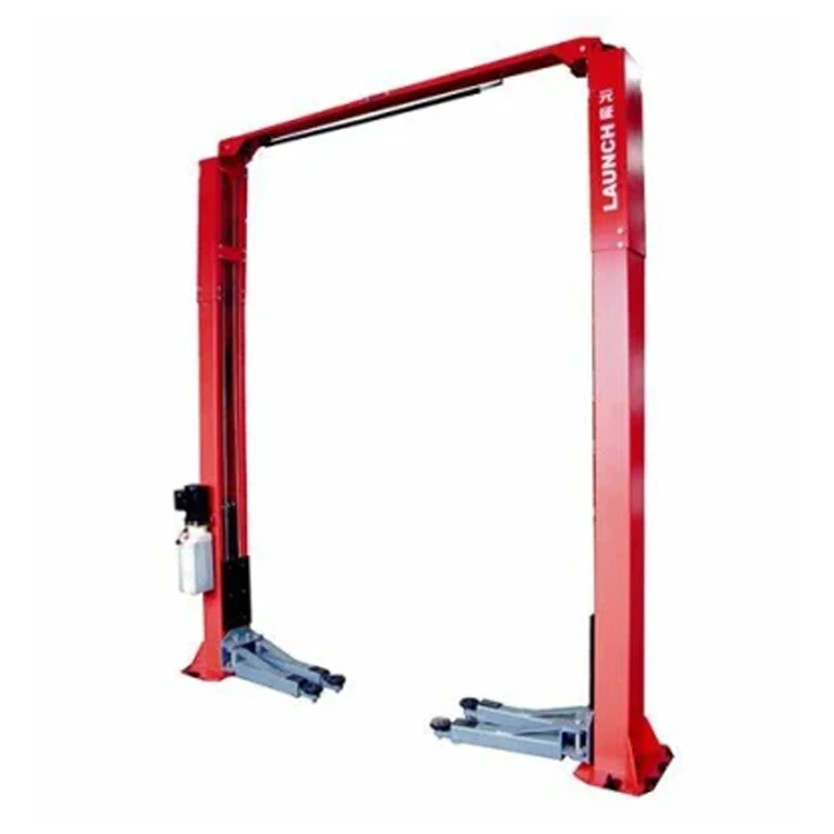 CE Certified TLT240SC Lift Economical Double Hydraulic Cylinders Safely Fixed Gantry Type Two-Post Design