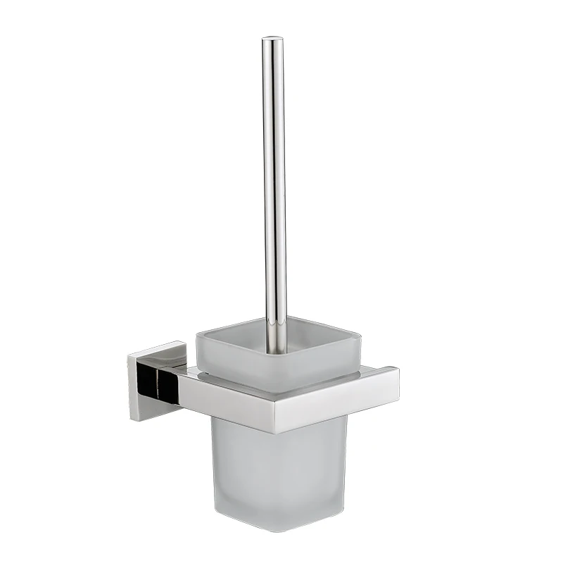 Hotel bathroom accessories single Polished Square Stainless Steel Coat Hat Hanger Robe Hook