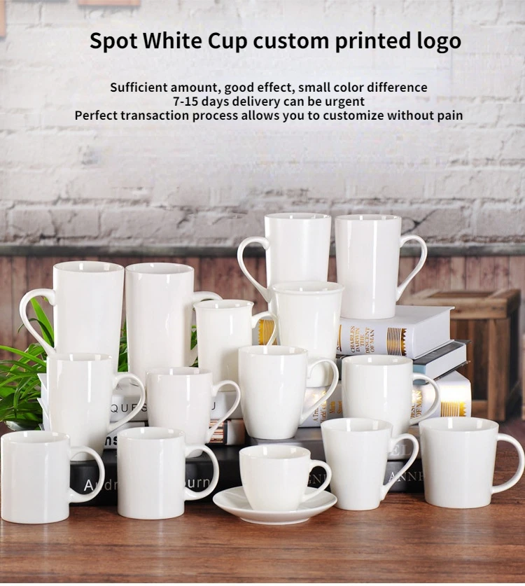 White Sublimation 11 Oz Mug Ceramic White Box Dimensions Inside and  Handle Color Sublimation Mug Hot Sale 11oz Coffee Mugs