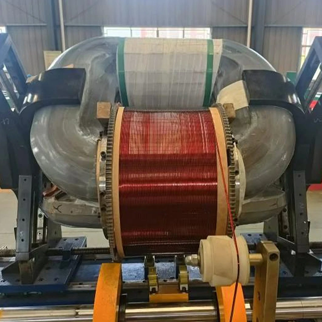 Transformer Double Single Layer Stereoscopic Triangle Roll Core Foil Winding Machine