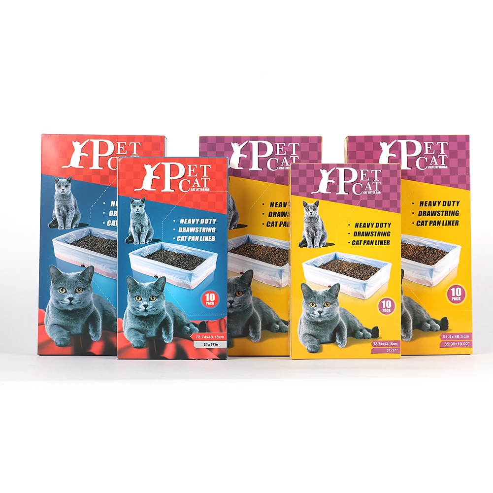 Наполнитель для кошачьего туалета Сумка Котенок гигиенические кошачий лоток гильзы прочный мусора шнурок желтый/синий наполнитель для кошачьего туалета сумки для домашних животных 10 шт./пакет
